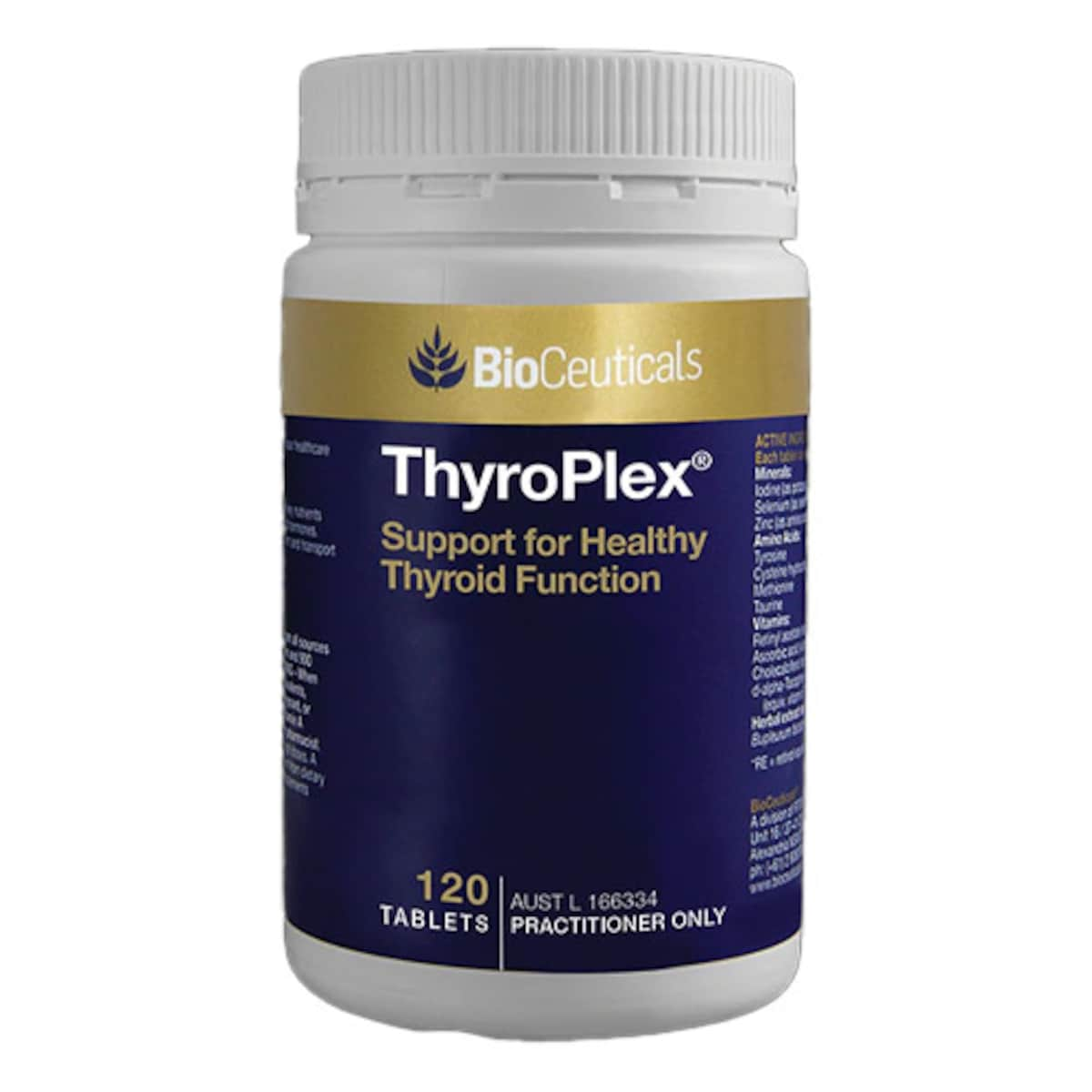 Bioceuticals Thyroplex 120 Tablets