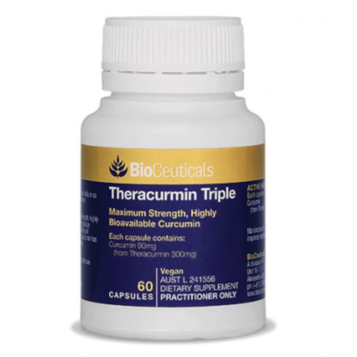 Bioceuticals Theracurmin Triple 60 Capsules