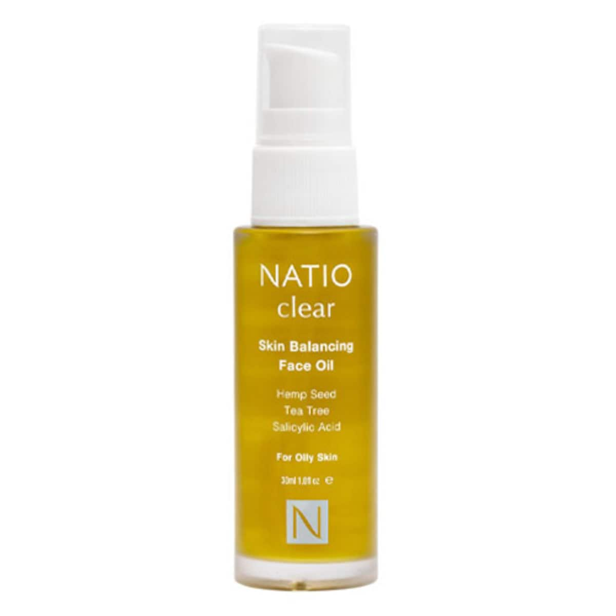 Natio Clear Skin Balancing Face Oil 30Ml