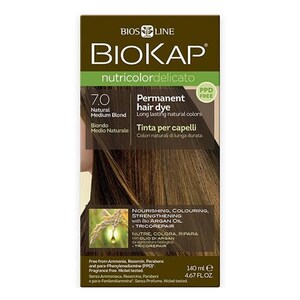 Biokap Nutricolor Delicato 7.0 Natural Medium Blonde 140Ml