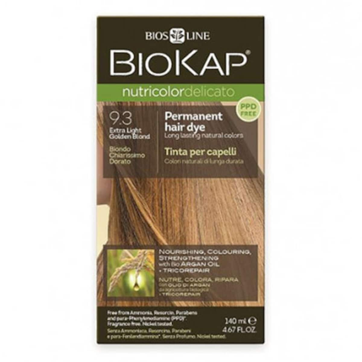 Biokap Nutricolor Delicato 9.3 Extra Light Golden Blonde 140Ml