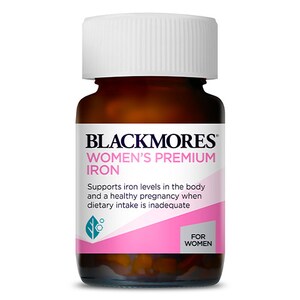 Blackmores Womens Premium Iron 30 Tablets