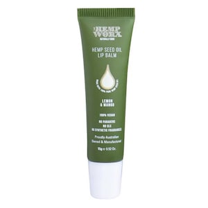 Hemp Worx Lip Balm Lemon Mango 15G