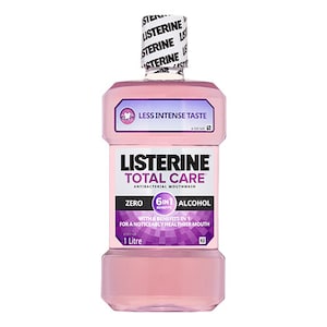 Listerine Total Care Zero Alcohol 6 In 1 Mouthwash 1 Litre