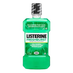 Listerine Freshburst Antibacterial Mouthwash 1 Litre