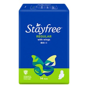 Stayfree Regular With Wings 14 Pack