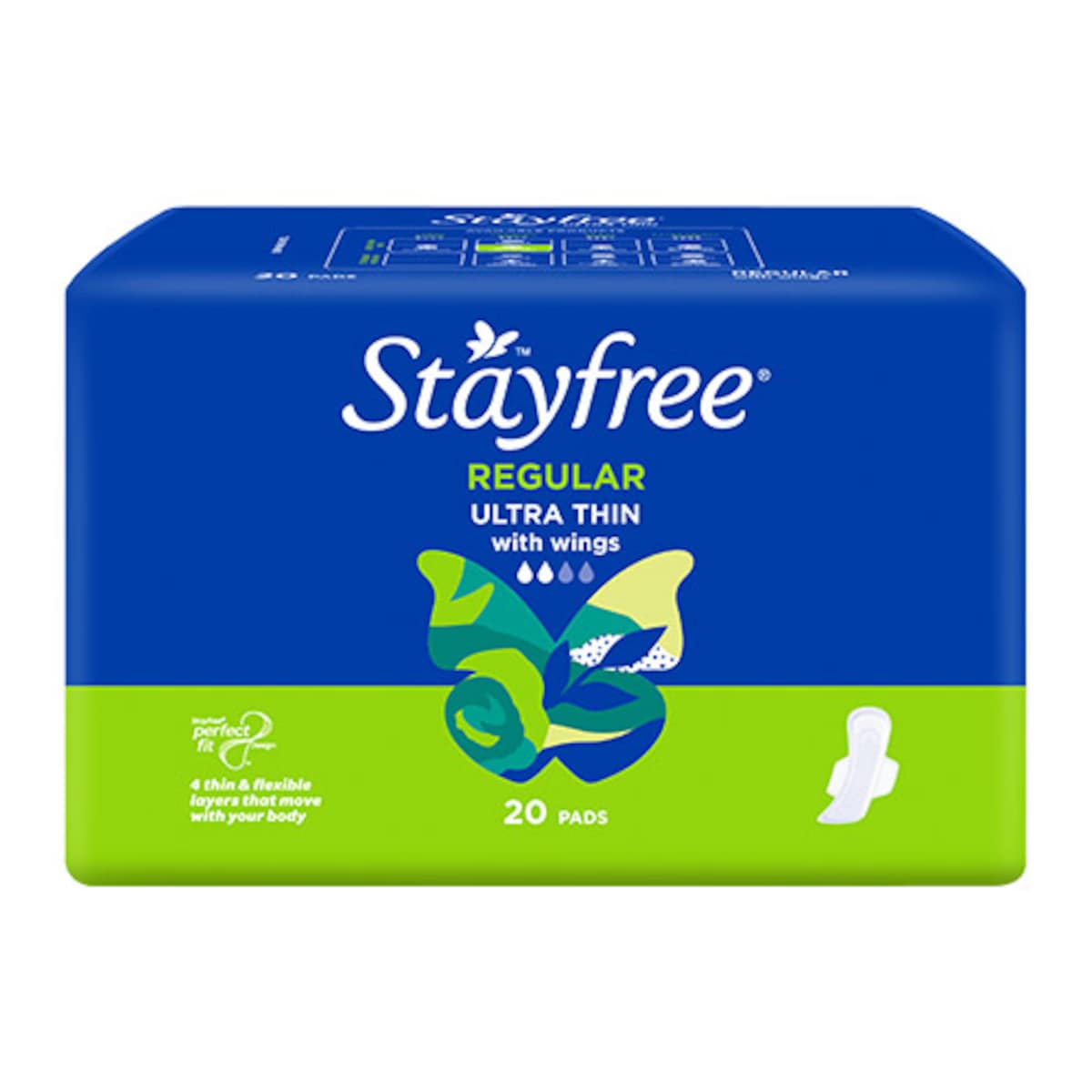 Stayfree Ultra Thin Regular With Wings 20 Pack