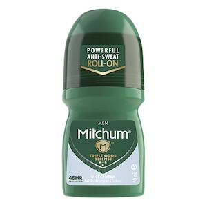 Mitchum For Men Antiperspirant Deodorant Roll On Unscented 50Ml