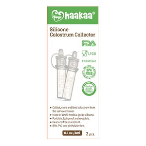 Haakaa Silicone Colostrum Collector 4Ml 2 Pack
