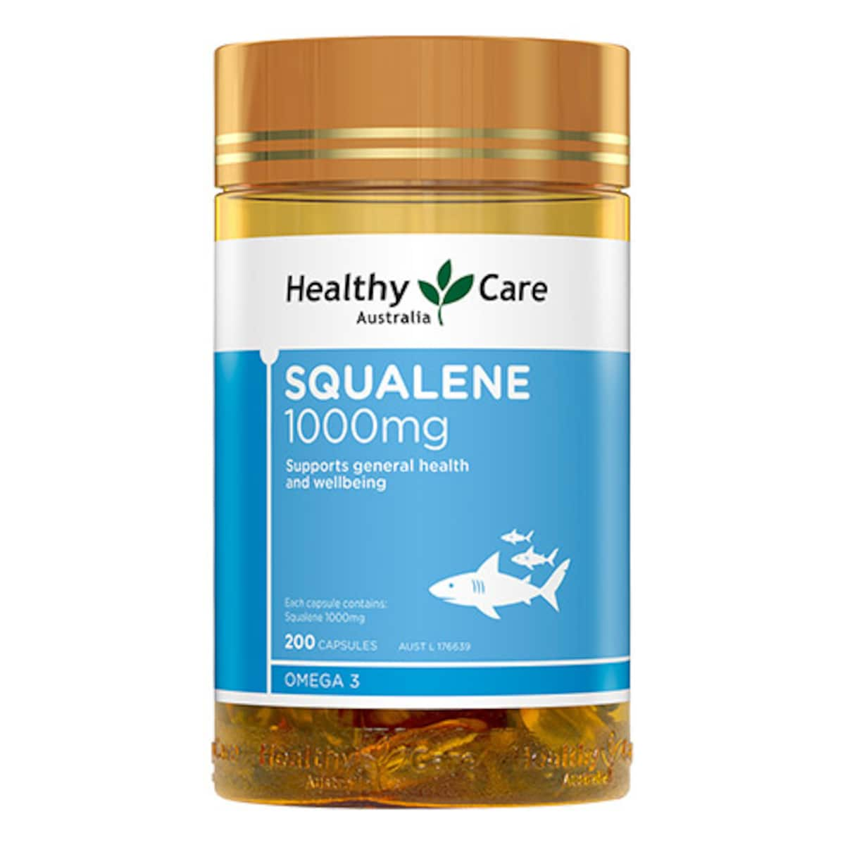 Healthy Care Squalene 1000Mg 200 Capsules