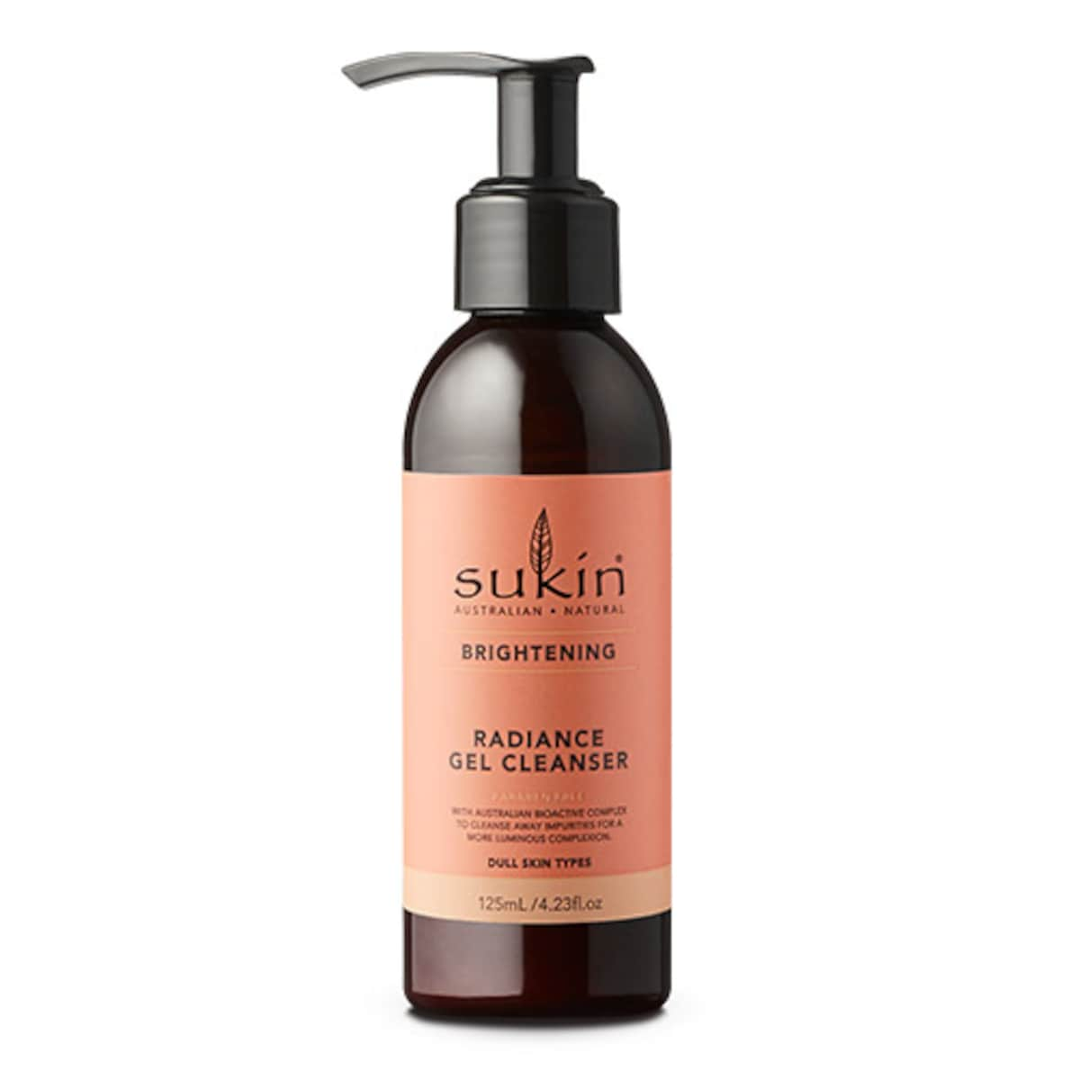 Sukin Brightening Radiance Gel Cleanser 125ml