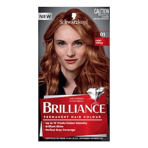 Schwarzkopf Brilliance Permanent Hair Colour 01 Fiery Topaz