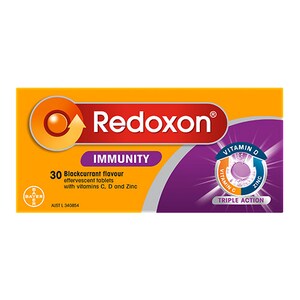 Redoxon Immunity Blackcurrant 30 Effervescent Tablets