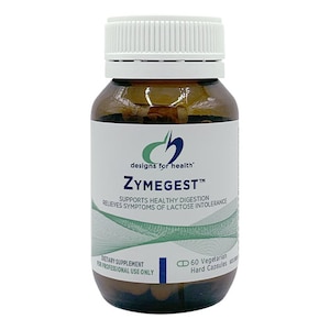 Designs For Health Zymegest 60 Vegetarian Hard Capsules