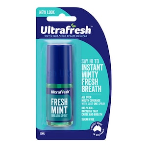 Ultrafresh Breath Spray Fresh Mint 12Ml