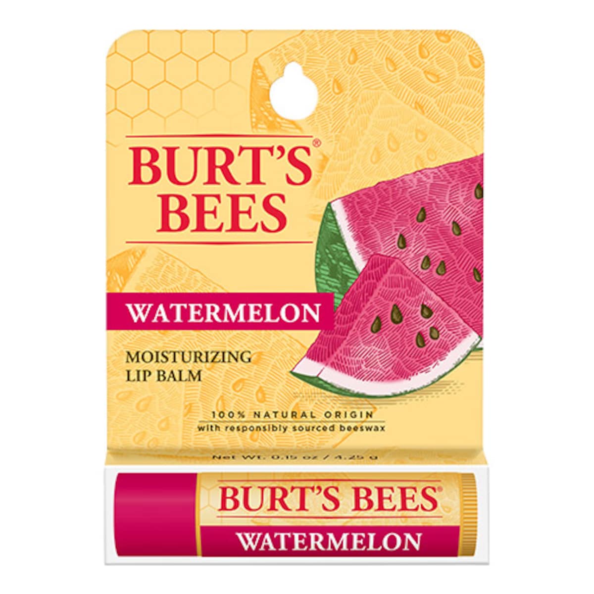 Burts Bees Watermelon Lip Balm 4.25G