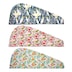 Turban Hair Towel Assorted Birds Designs (Colour Selected At Random)