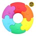 Jellystone Designs Baby Colour Wheel Rainbow