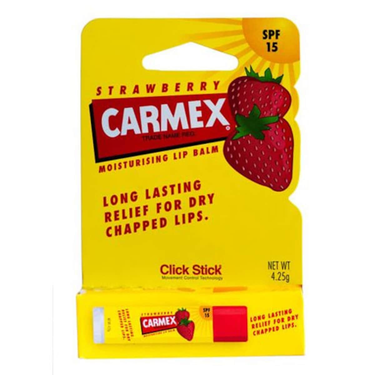 Carmex Lip Balm Stick Strawberry Spf15 4.25G