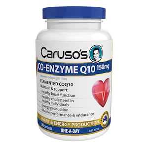 Carusos Co-Enzyme Q10 150Mg 90 Capsules