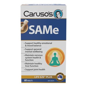 Carusos SAMe Life Eze Plus 60 Tablets