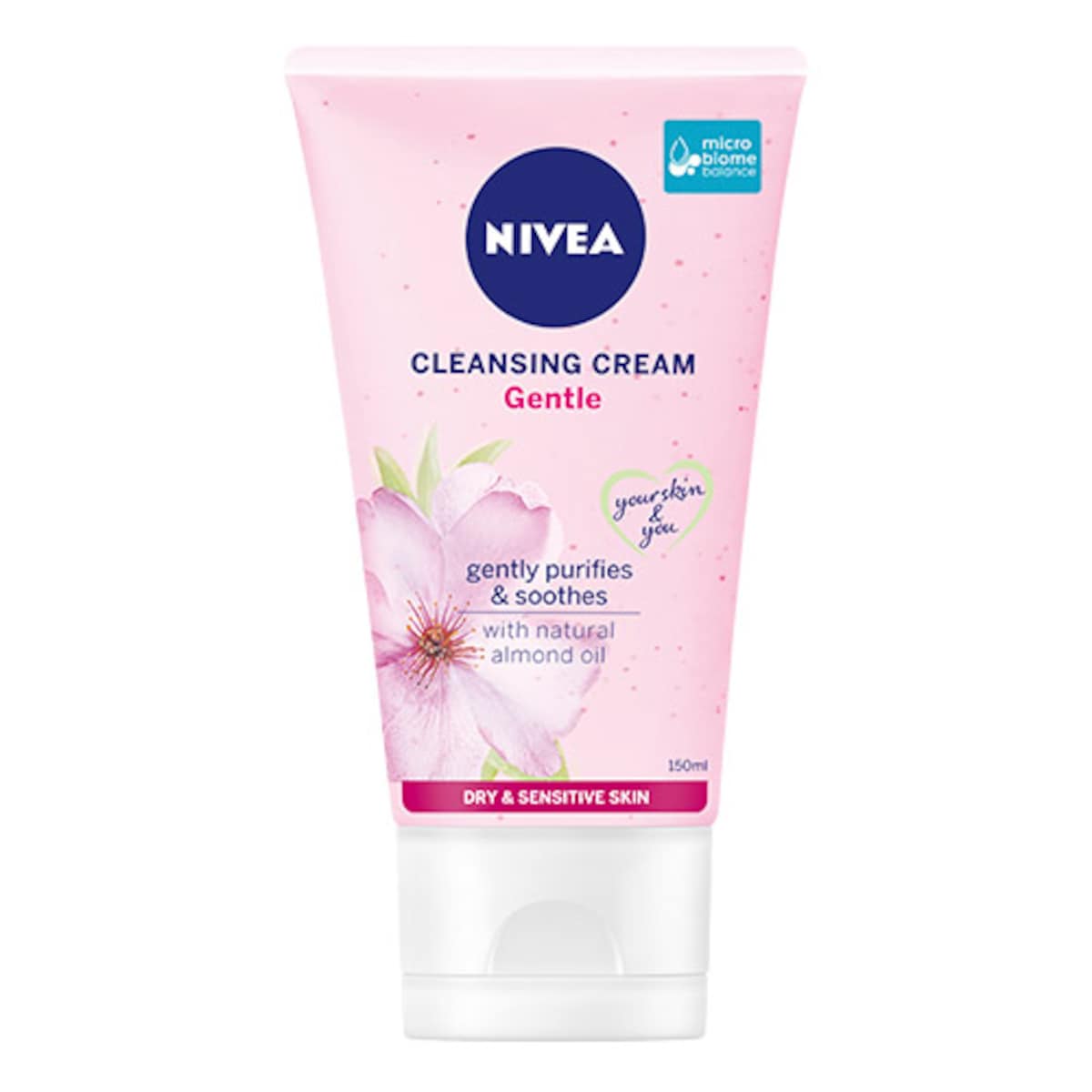 Nivea Gentle Cleansing Cream With Almond Oil 150Ml