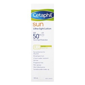 Cetaphil Sun Ultra Light Lotion Spf50+ 100Ml