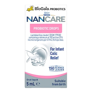 Nan Care Biogaia Probiotic Drops For Infant Colic Relief 5Ml