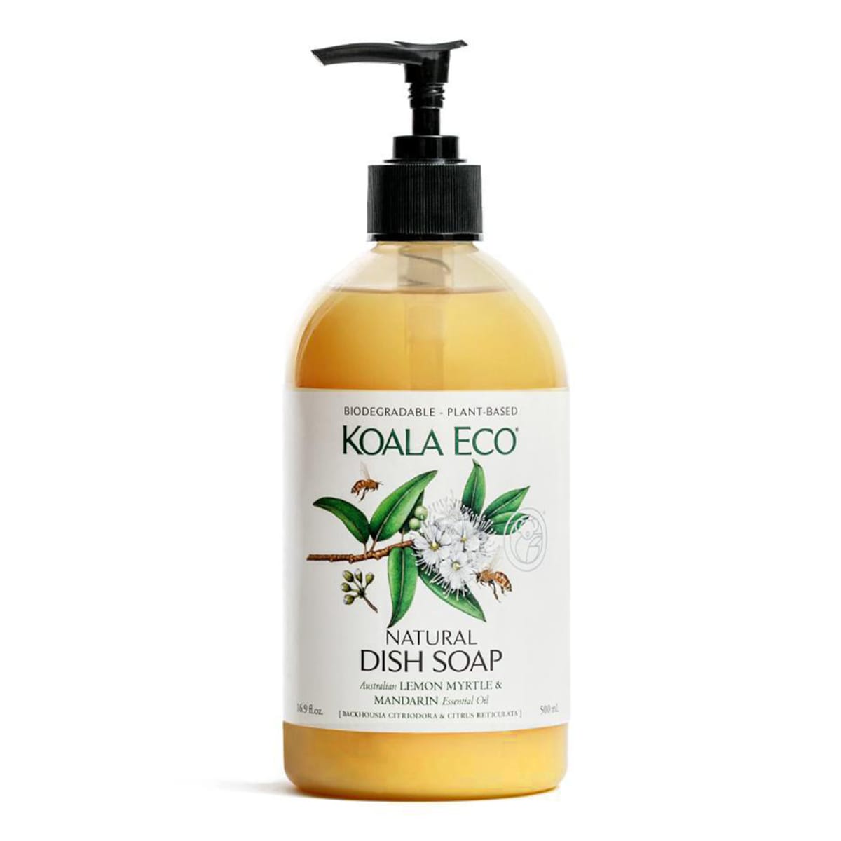 Koala Eco Dish Soap Lemon Myrtle & Mandarin 500Ml