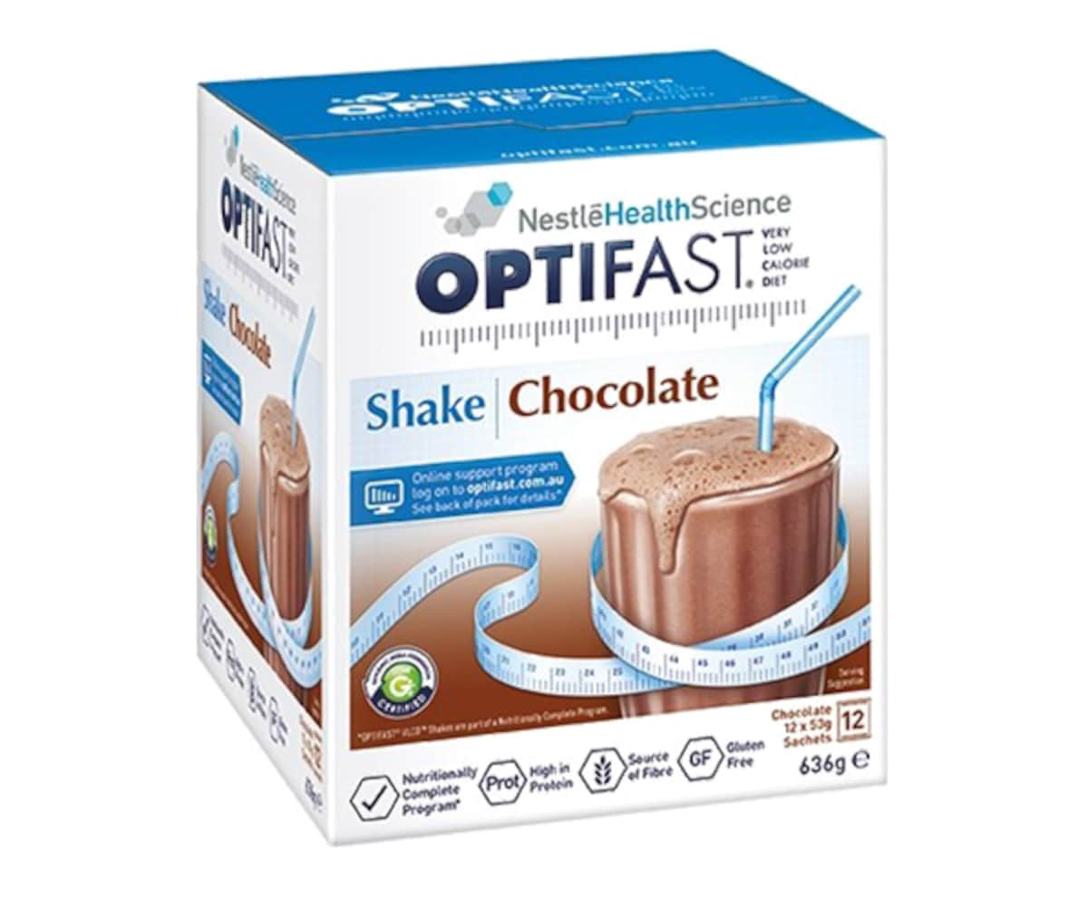 Optifast Vlcd Shake Chocolate 12 Serves