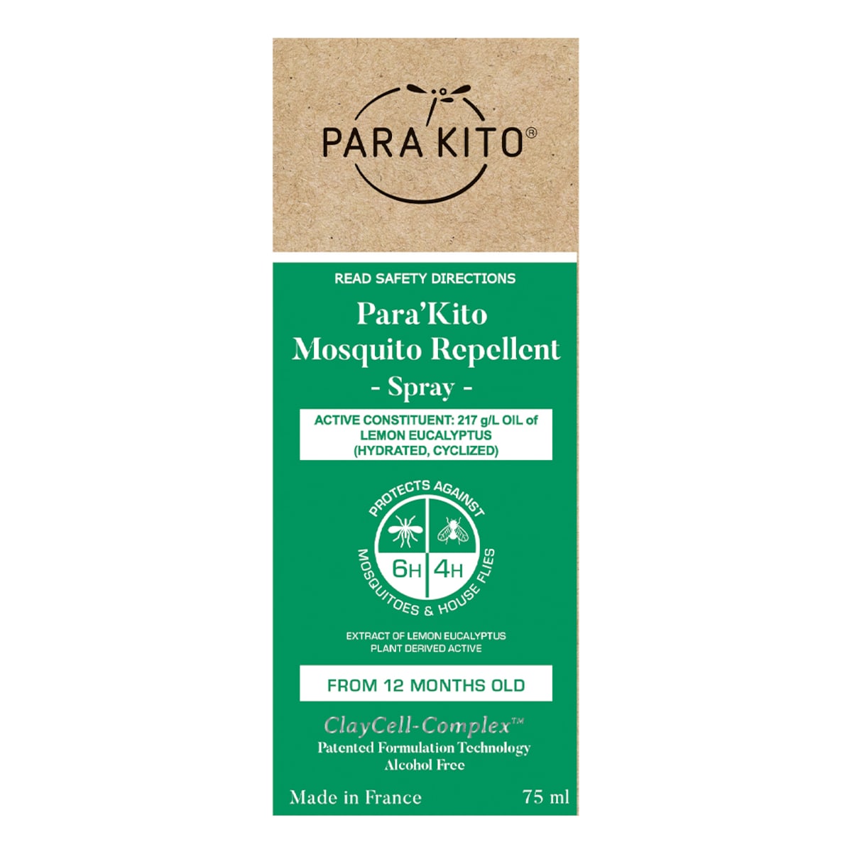 Parakito Strong Mosquito Repellent Spray 75Ml