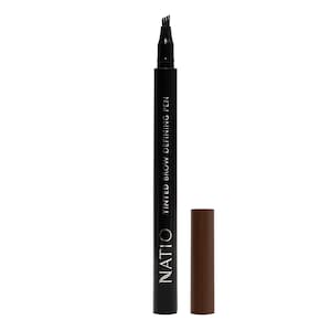 Natio Tinted Brow Defining Pen Dark Brown 0.6Ml