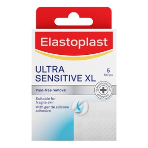 Elastoplast Ultra Sensitive Strips Xl 5 Pack