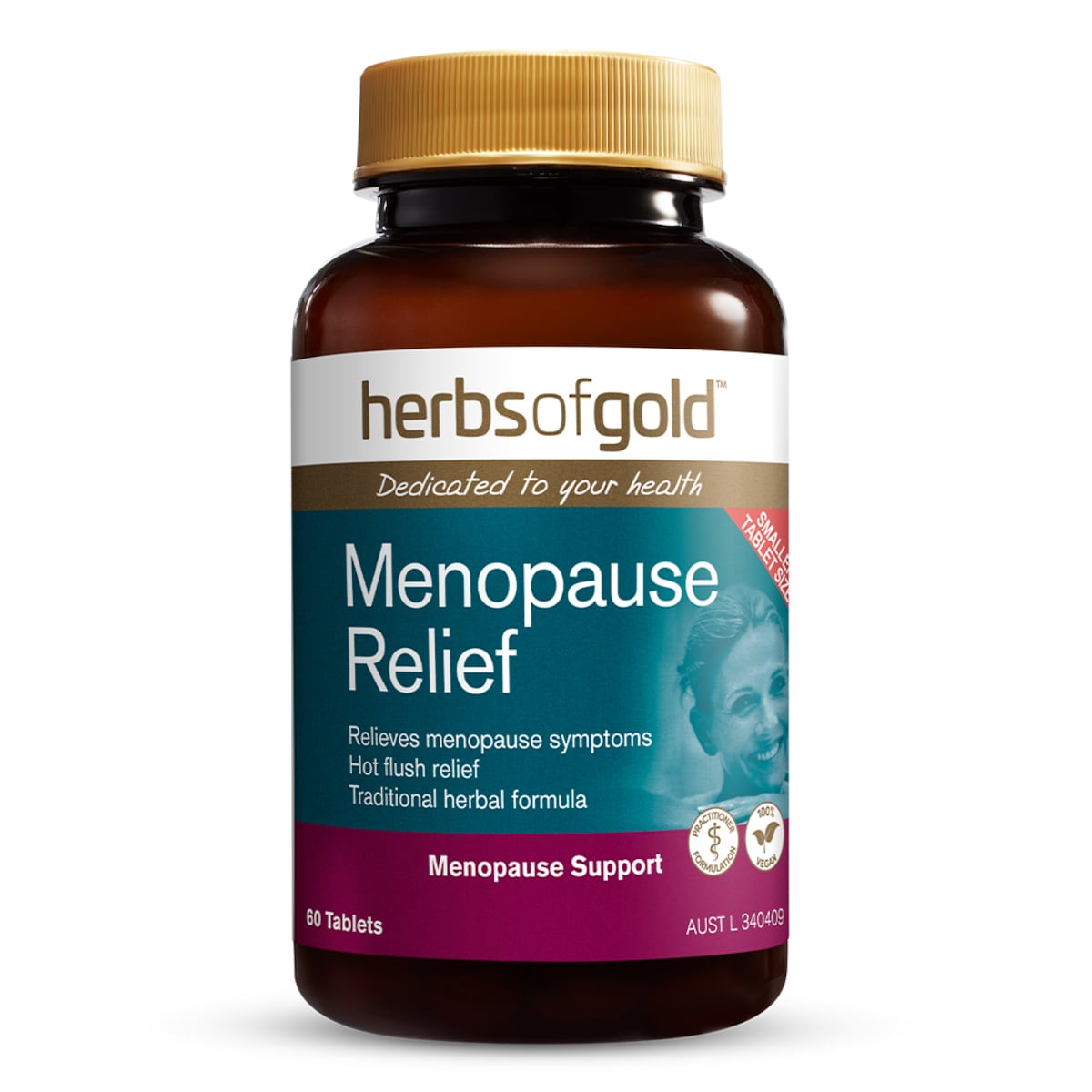 Herbs Of Gold Menopause Relief 60 Tablets