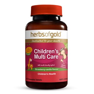 Herbs of Gold Childrens Multi Care 60 Chewable Tablets