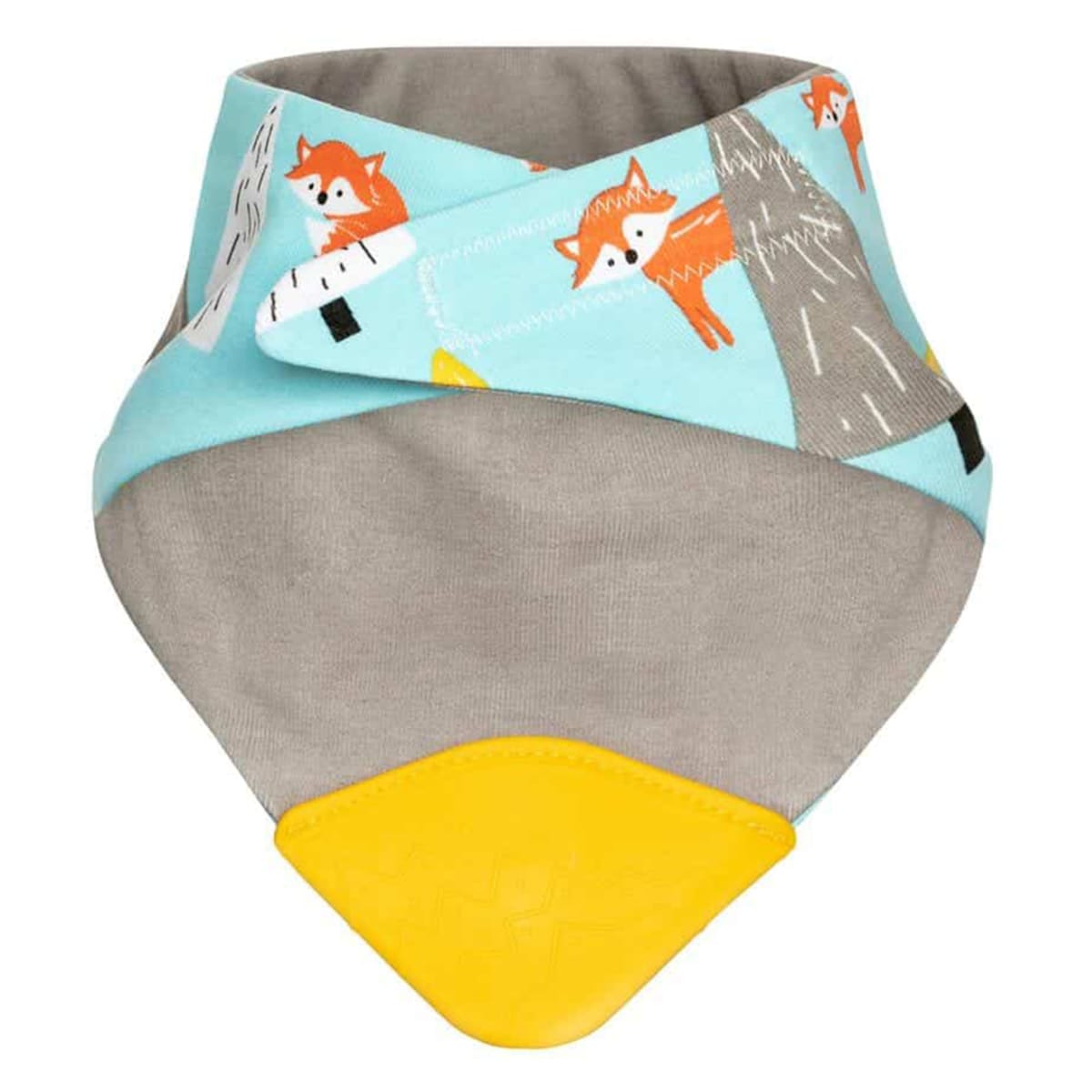 Becalm Baby Dribble And Chew Teething Bib Frankie Fox