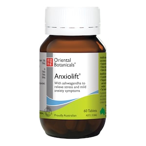 Oriental Botanicals Anxiolift 60 Tablets (New Formula)
