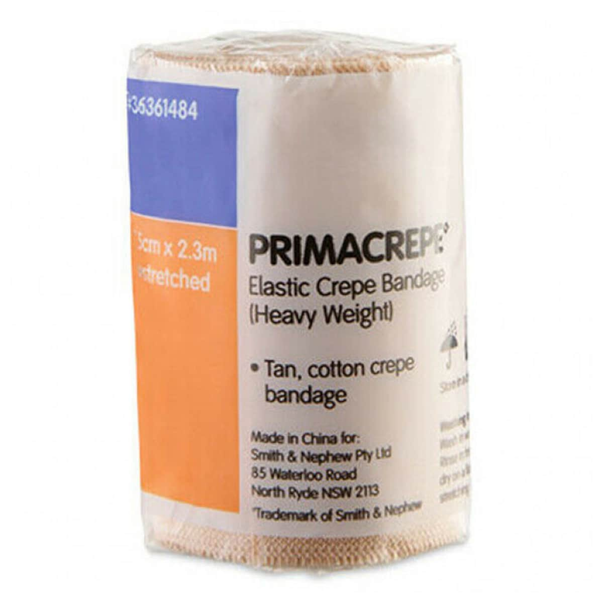 Primacrepe Elastic Crepe Heavy Support 7.5Cm X 2.3M By Smith & Nephew