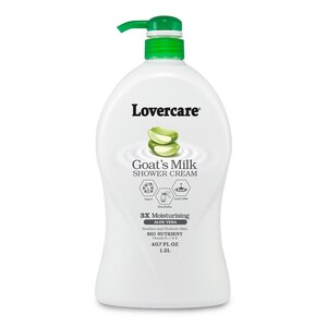 Lovers Care Goats Milk Shower Cream Aloe Vera 1.2 Litres