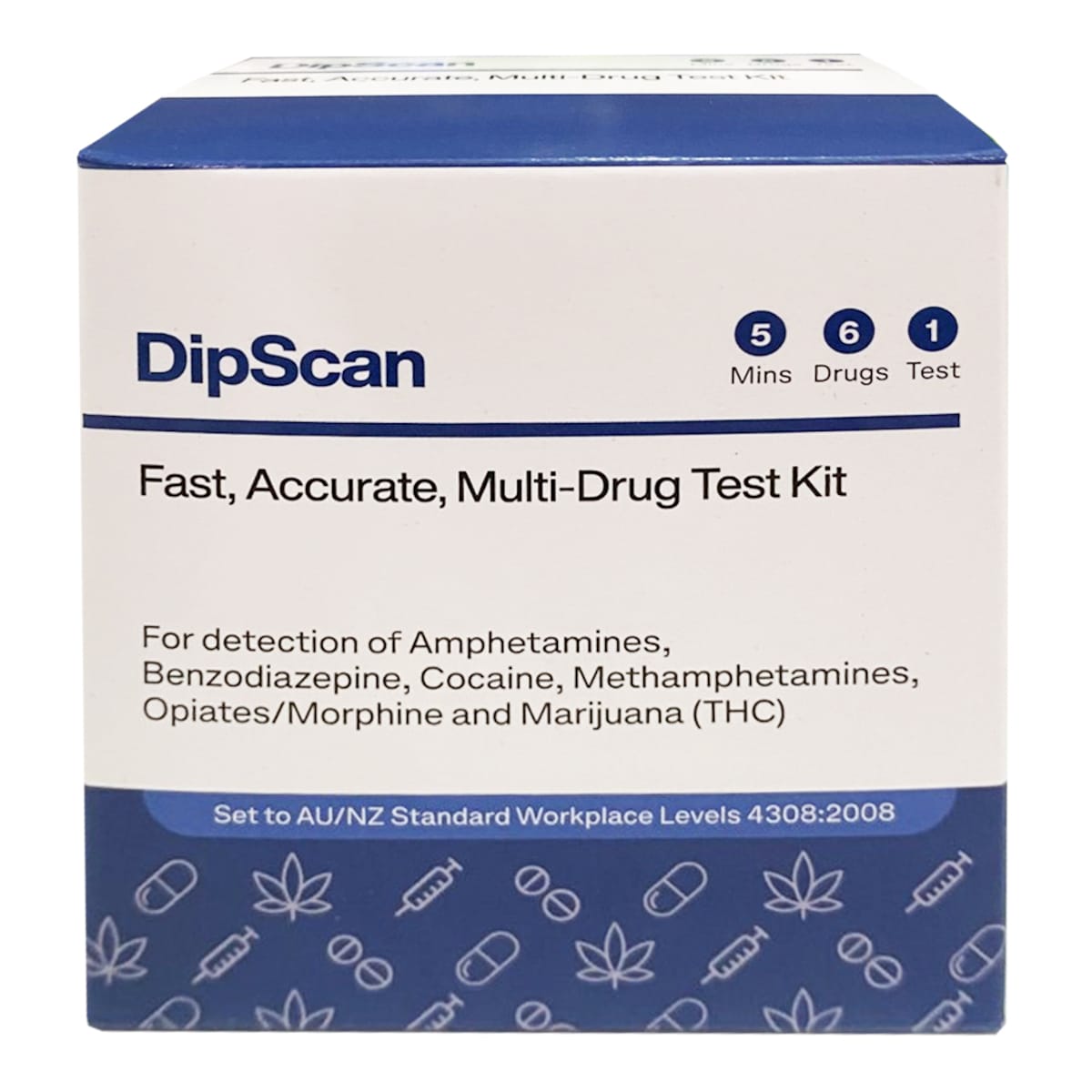 Dipscan Drug Testing Kit 1 Kit