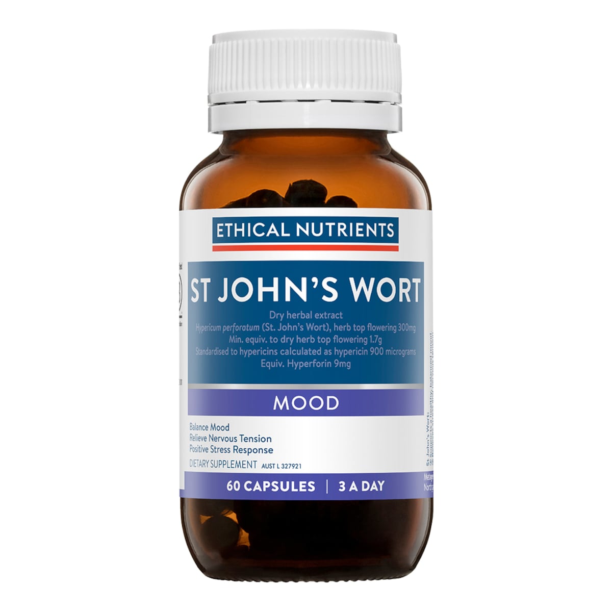 Ethical Nutrients St John's Wort 60 Capsules