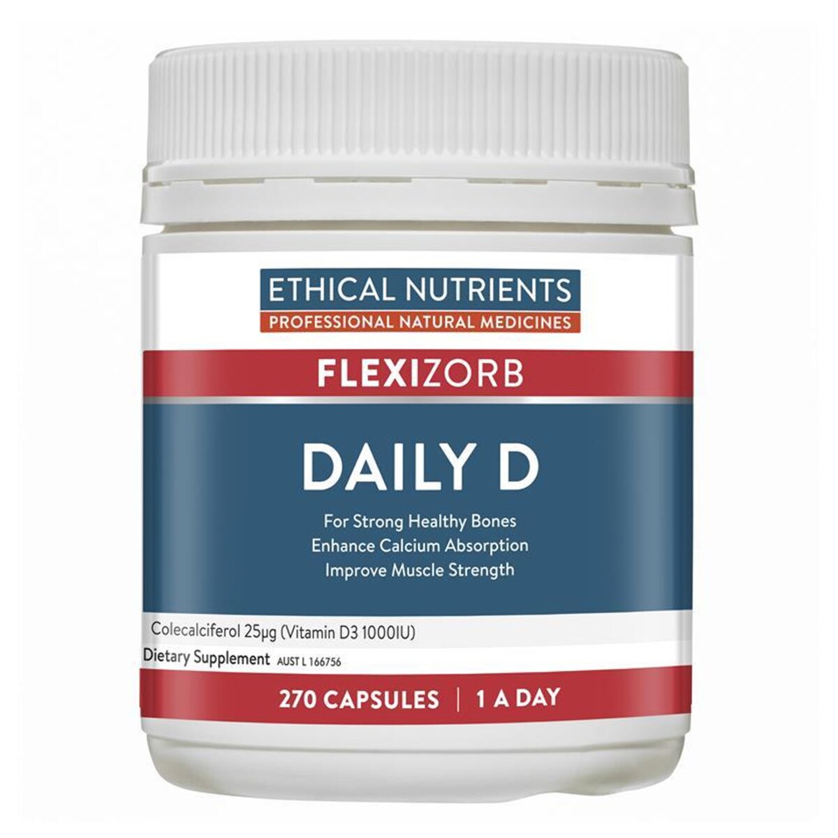 Ethical Nutrients Daily D One-A-Day 270 Capsules