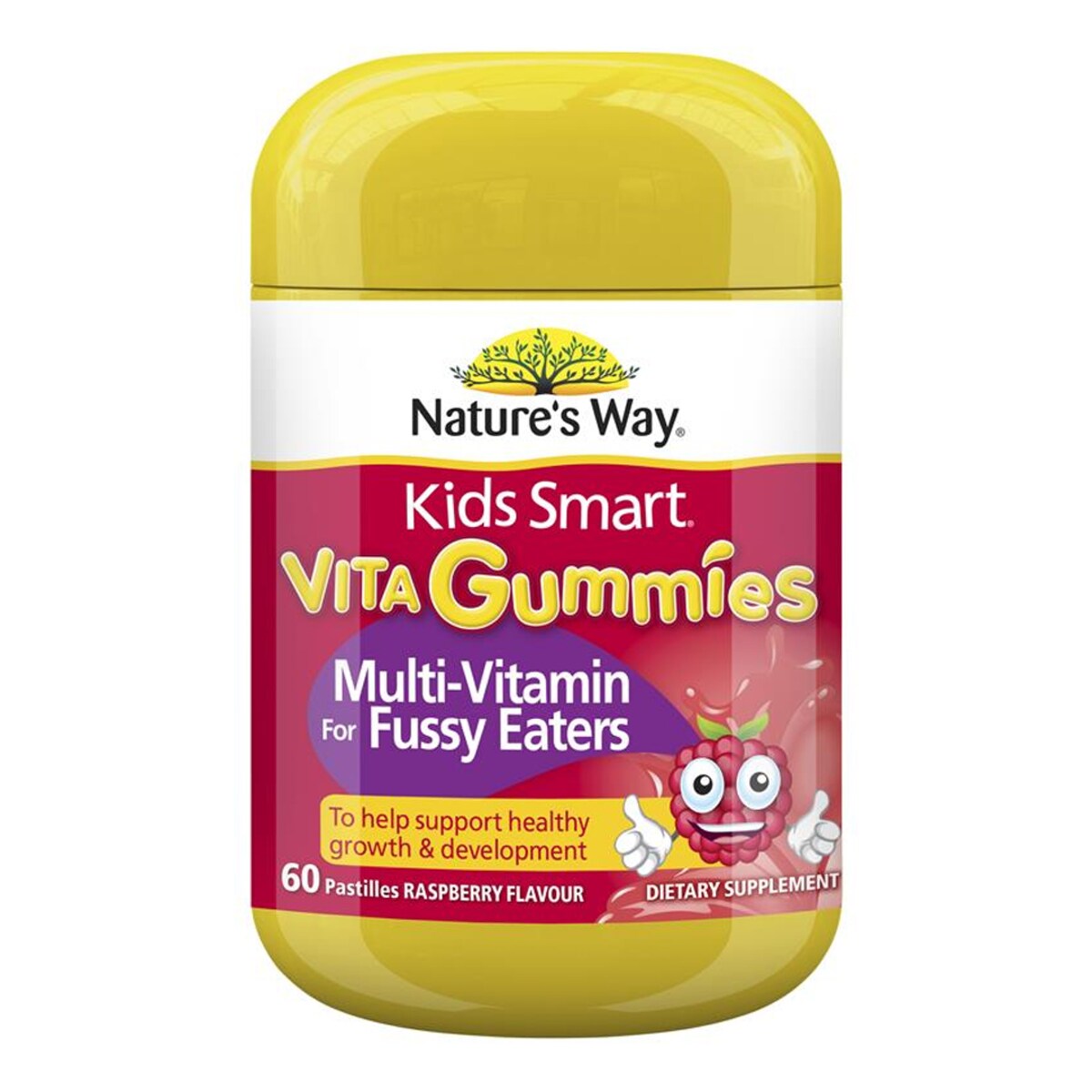 Natures Way Kids Smart Vita Gummies Multivitamin For Fussy Eaters 60 Pack