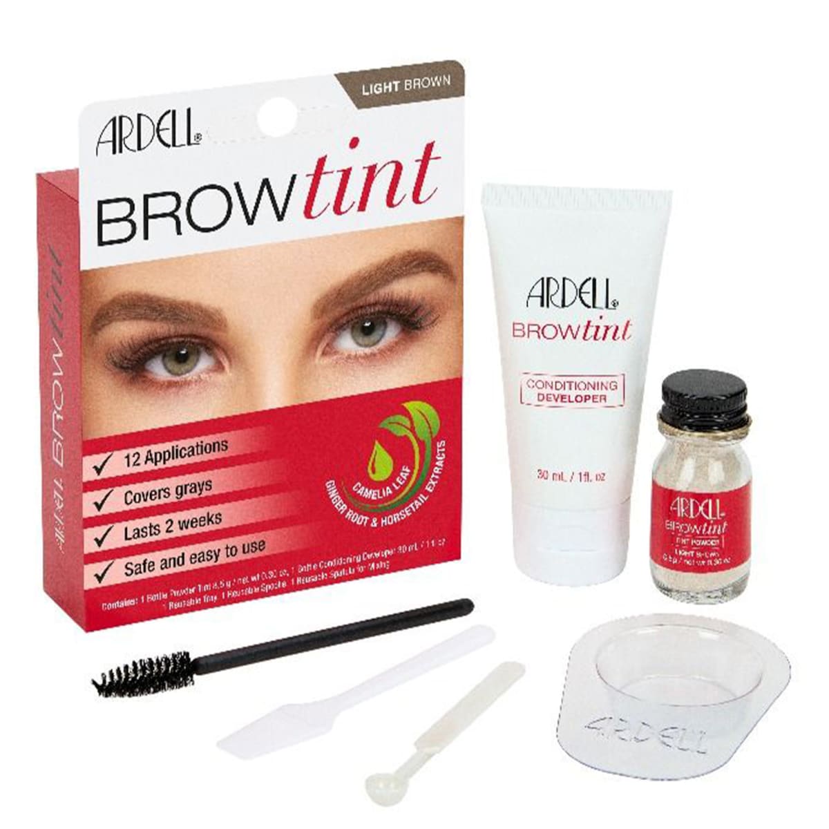 Ardell Brow Tint Light Brown 1 Kit