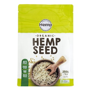 Essential Hemp Organic Hulled Hemp Seeds 250G