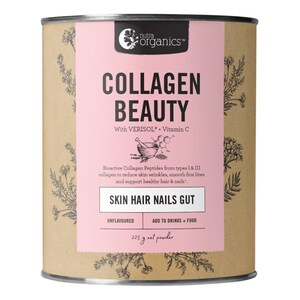 Nutra Organics Collagen Beauty Powder With Verisol Unflavoured 225G