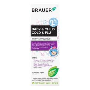 Brauer Baby & Child Cold & Flu 100Ml