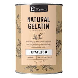 Nutra Organics Natural Gelatin Powder Unflavoured 500G