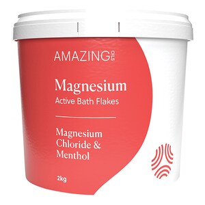 Amazing Oils Magnesium Active Bath Flakes 2kg