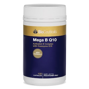 Bioceuticals Mega B Q10 120 Capsules